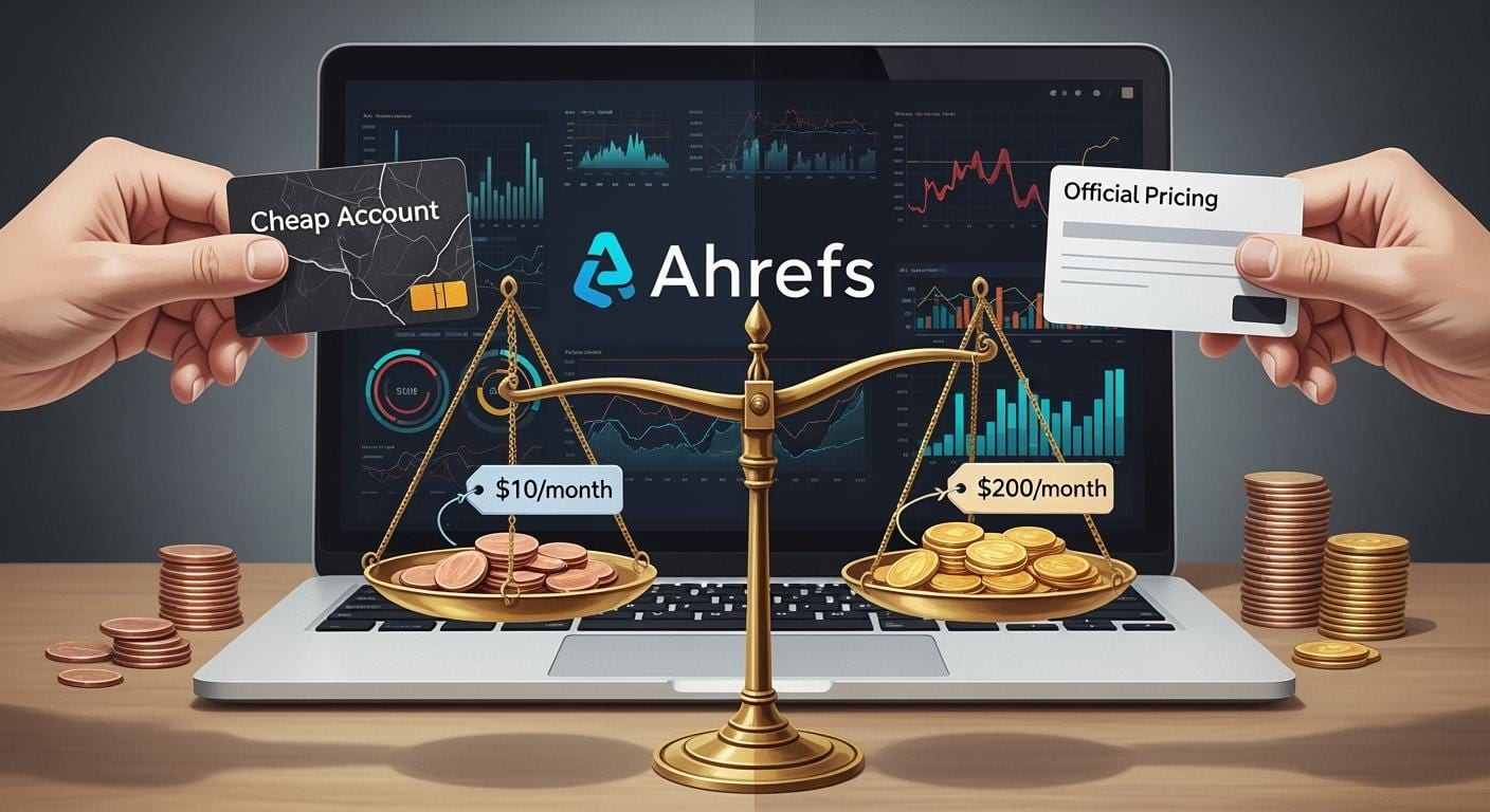 Ahrefs Cheap Account vs Official Pricing Which Offers Better Value